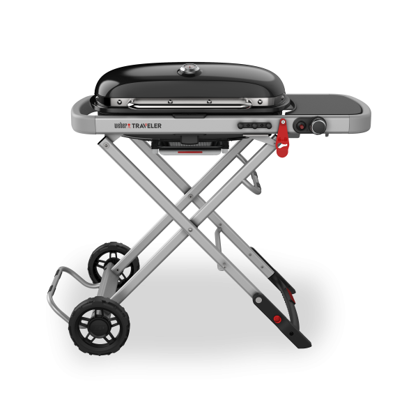 Гриль газовый Weber Traveler 9010021, черный, портативный Гриль газовый Weber Traveler 9010021, черный, портативный
