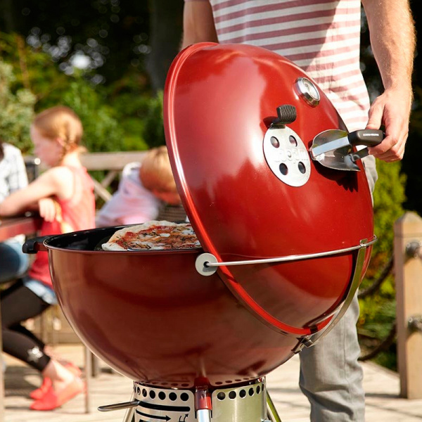 Гриль угольный Weber Master-Touch GBS Limited edition 14615504, красный Гриль угольный Weber Master-Touch GBS Limited edition 14615504, красный