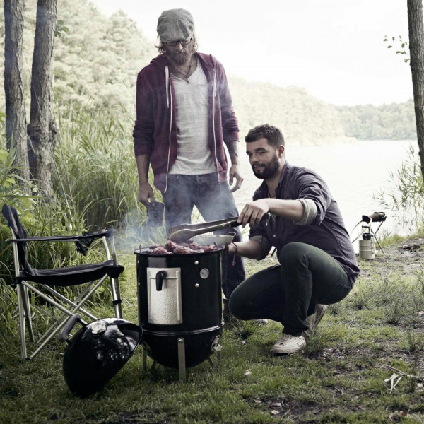Коптильня Weber Smokey Mountain Cooker 47 721004, черный Коптильня Weber Smokey Mountain Cooker 47 721004, черный