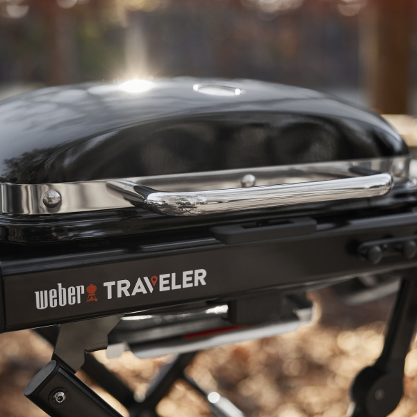Гриль газовый Weber Traveler Compact 1500527, черный Гриль газовый Weber Traveler Compact 1500527, черный