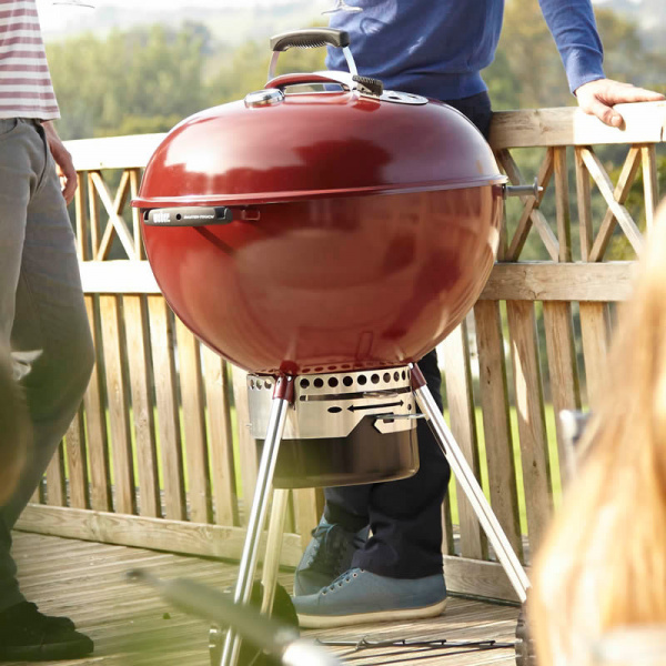 Гриль угольный Weber Master-Touch GBS Limited edition 14615504, красный Гриль угольный Weber Master-Touch GBS Limited edition 14615504, красный
