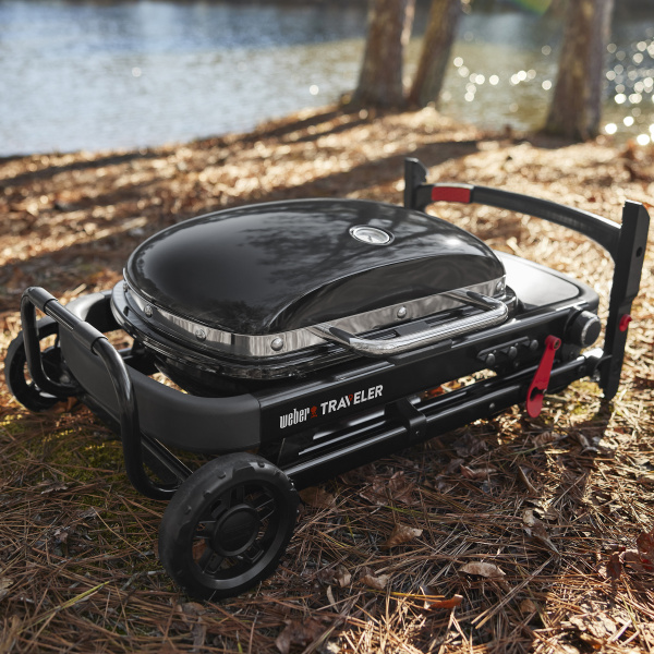 Гриль газовый Weber Traveler Compact 1500527, черный Гриль газовый Weber Traveler Compact 1500527, черный